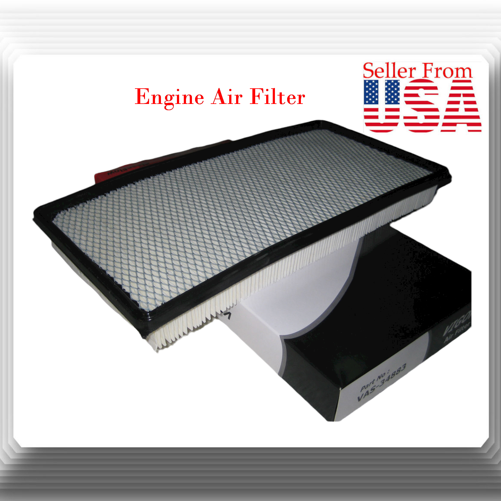 SA4883 Engine Air Filter Fits: GM# 15106528 Chevrolet GMC Pontiac  