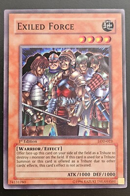 Exiled Force LOD-023 Legacy of Darkness 1st Edition