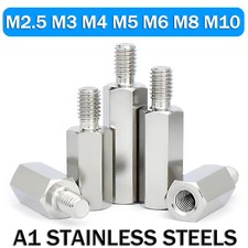 Hex Spacer Standoff Mount Fixing | PCB | Metric | Bolts |M2 M3 M4 M5 M6 M8 M10