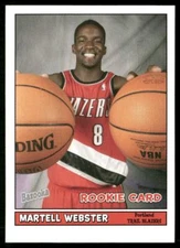 2005-06 Topps Bazooka Martell Webster RC #203