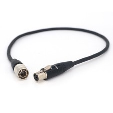 Cavo alimentazione monitor Hirose da 4 pin a Mini XLR 4pin per TVlogic 056/TVlogic 058