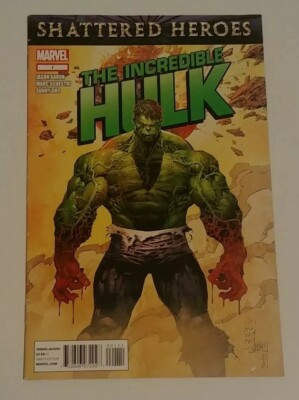 THE INCREDIBLE HULK #1 12/2011 MARVEL COMICS SHATTERED HEROES! MARC SILVESTRI