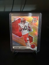 Anthony Schwartz 2021 Mosaic Rookie Honeycomb Prizm SP. Browns RC