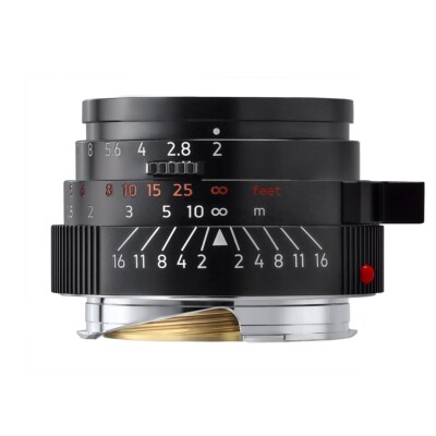 Light lens lab 50mm F2 Elcan Black paint for Leica Summicron M3 M6 M240 M10 M11