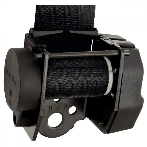 Rear Automatic Seat Belt For Ford Zodiac Mk4 Saloon 1966-1971 Black - Picture 3 of 8