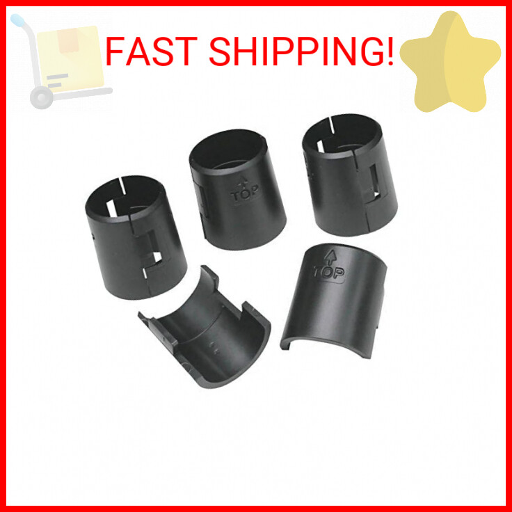 Honey Can Do 1x1x2 Plastic Replacement Shelf Sleeves for Organizers