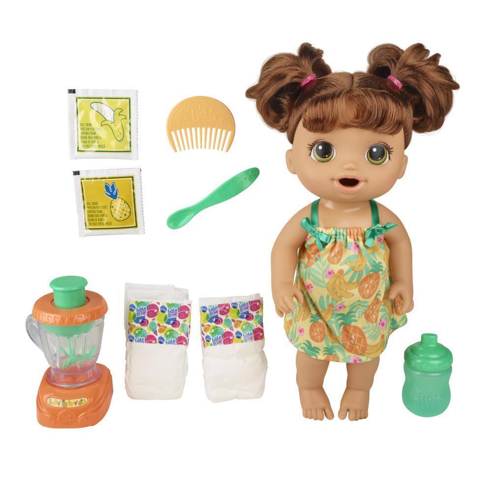 Baby Alive Magical Mixer Baby Doll Tropical Treat, Blender, Accessories,