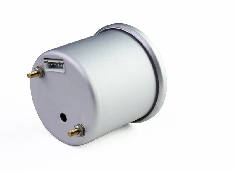 Medidor de presión de combustible de 2" 52 mm cara negra 0-140 PSI con 7 colores LED Foto 4 de 4