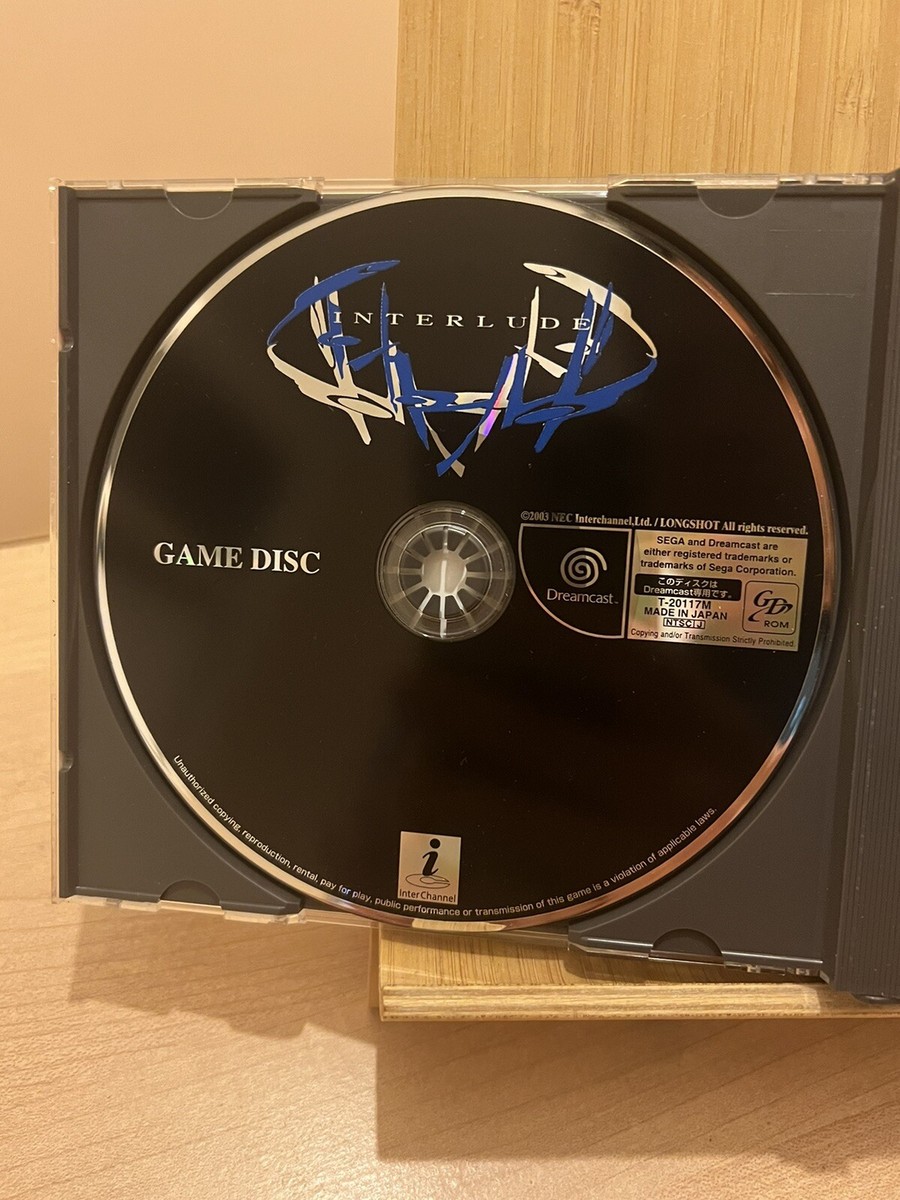 Japanese SEGA Dreamcast Game - INTERLUDE First Limit Edition