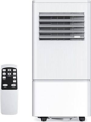 Portable Air Conditioner, 10000 BTU with Remote Control, 24H Timer, Window Kit,