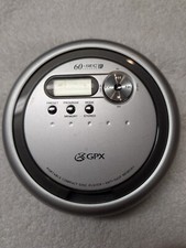 GPX CDP4504DT Compact Disc Player Portable CD Player 60 Second ESP