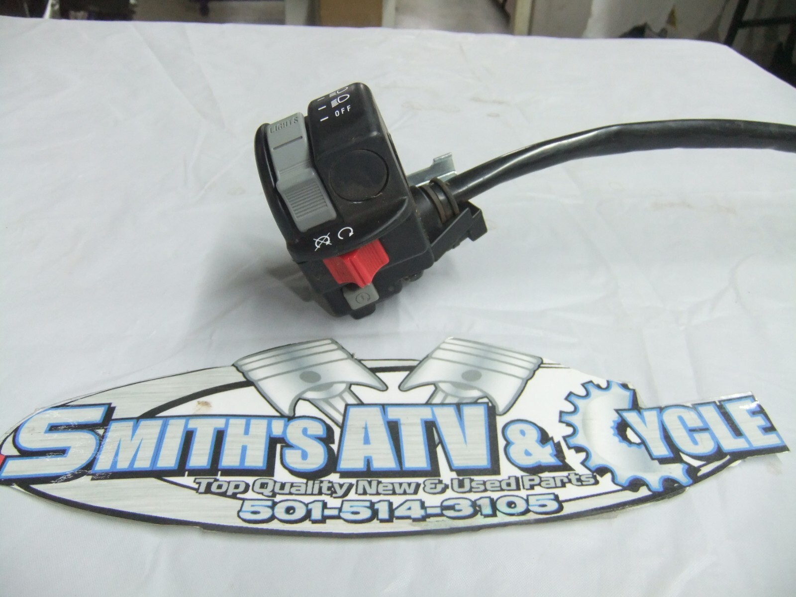 Kawasaki KFX450R OEM ON/OFF Head Light Switch Start Button 460910097