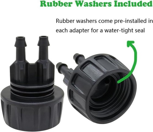 5-teiliges Gartenschlauchverbinder-Set - Wasserhahnadapter, ideal für Autowäsche - Bild 17 von 24