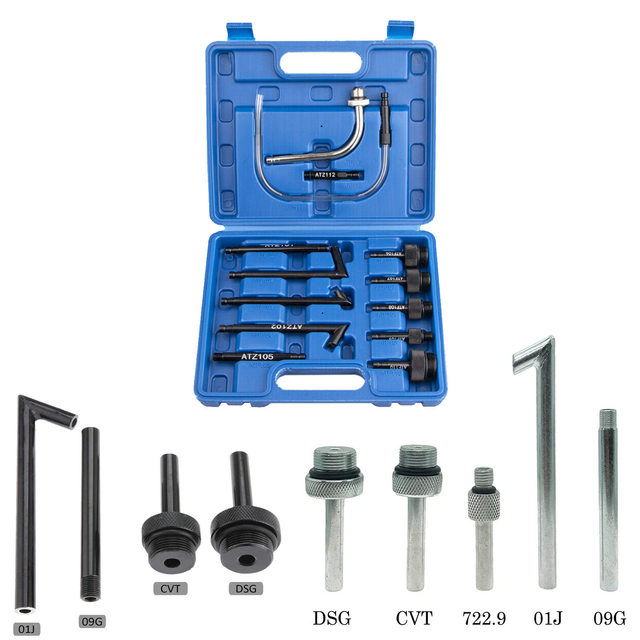 Transmission Automatic Fluid Oil Filler Adapter 01J DSG CVT 09G For VW