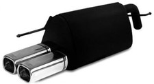Endschalldämpfer Auspuff Fiat Punto Evo 1.4i / 1.4i 16V / 1.2i 09-12 - 2x80x65mm