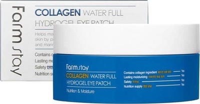 FARM STAY Collagen Water Full Hydrogel Eye Patch 60Stk - Hydrogel-Augenklappen