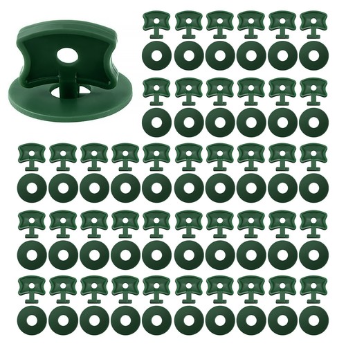 Greenhouse Bubble Wrap Insulation Clips & Washers 50 Pack Frame Secure - Picture 6 of 18