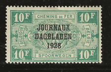 BELGIUM Classic BOB...Sc #P18...Mint HH, HR...1928...SCV $12.00