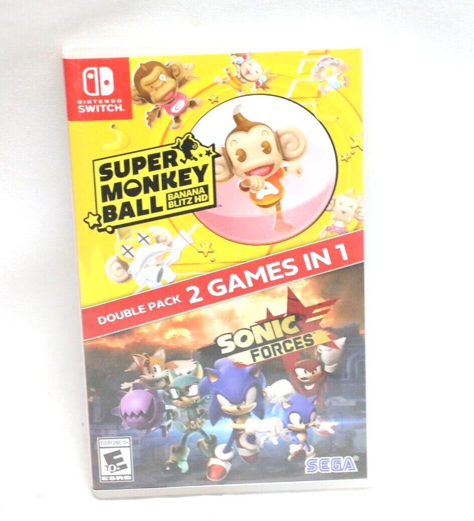 Sonic Forces Super Monkey Ball Banana Blitz Nintendo Switch