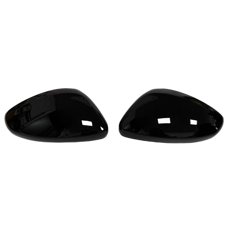 For Peugeot 208 2008 2019-2025 Replacement Rearview Mirror Cover Trim Caps ABS — 第 4/4 张图片