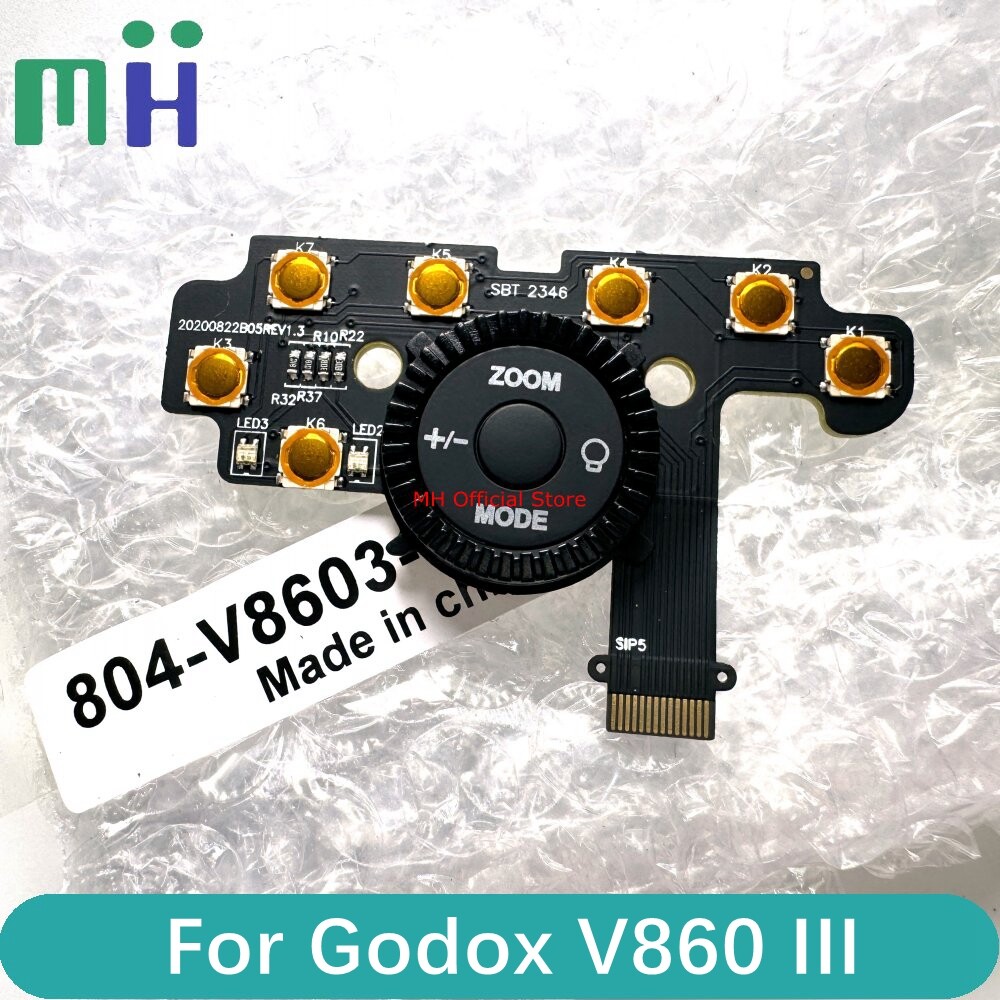 Godox V860III V860 III Key Board Keyboard Dial Panel Wheel Mode