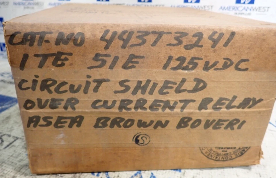 NEW - ABB 443T3241 Circuit Shield Overcurrent Relay ITE 51E 125 VDC - Image 2 of 4