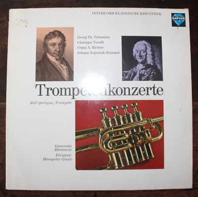 33 Türme - Deutsch - Trompetenkonzerte - Telemann, Torelli, Richter - VO