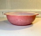 Vintage Pyrex 024 Pink Flamingo 2qt Mixing Bowl Casserole Bowl Tab Handles