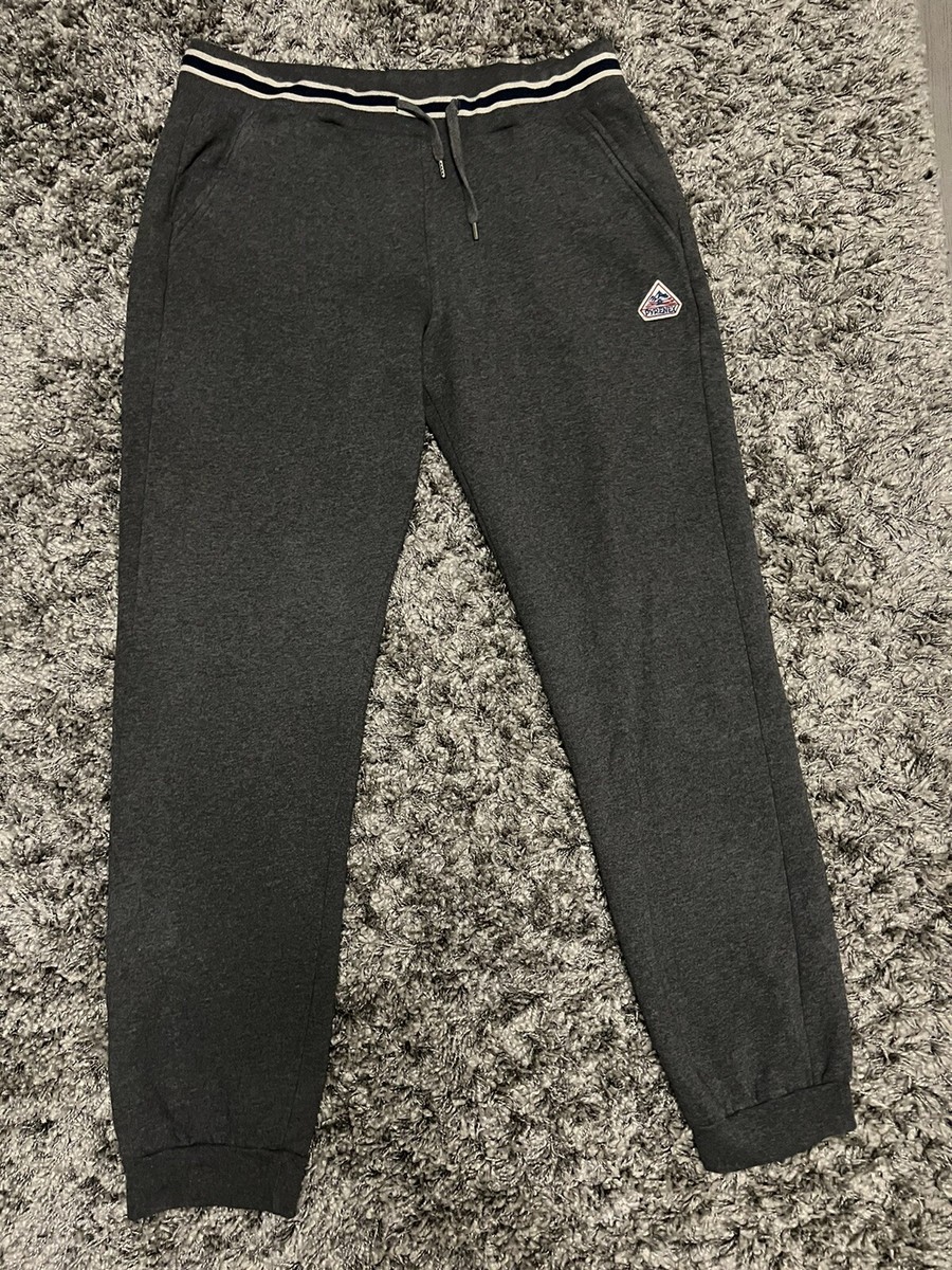 Pyrenex Mens Tracksuit Bottoms Joggers Size XL Grey UK