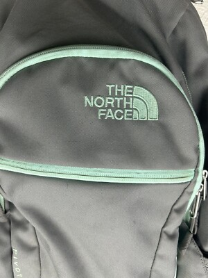 The North Face Pivoter Backpack Gray Mint Green Laptop School Travel Daypack Pivoter Backpack | The North Face main image 4
