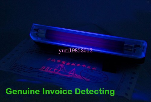 4W Ultraviolet UV Long Wave Hand Lamp 365nm for Fluorescence Stamps & Banknotes - Picture 7 of 9
