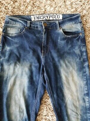 encrypted skinny jeans