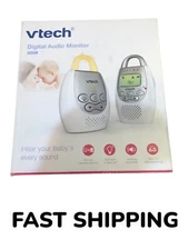 VTech DM221 Digital Audio Baby Monitor with 2 Parent Units Open Box