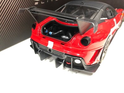 HOT Wheels 1/18 Elite Ferrari Fine Edition Ferrari 599XX EVO #11