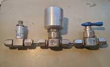 Stainless VERIFLOW HIGH PURITY GAS VALVE  944AOP  Eispan Pressure Switch Valve