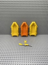 LEGO Lot of 3 Boat Small Raft Parts Pieces 30086