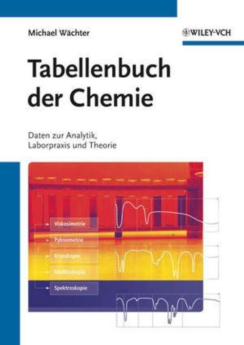 Thumbnail - Tabellenbuch Der Chemie Daten Zur Analytik, Laborpraxis Und Theorie