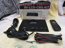Safety Vision Control Box SV-LCD-CBS-KIT Control Box, Unit 181 WS