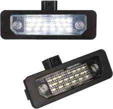 LED License Plate Light Lamp Assembly Compatible with Mustang Black PCB board