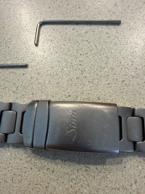 Sinn 8828 H Link Full Titanium Bracelet.