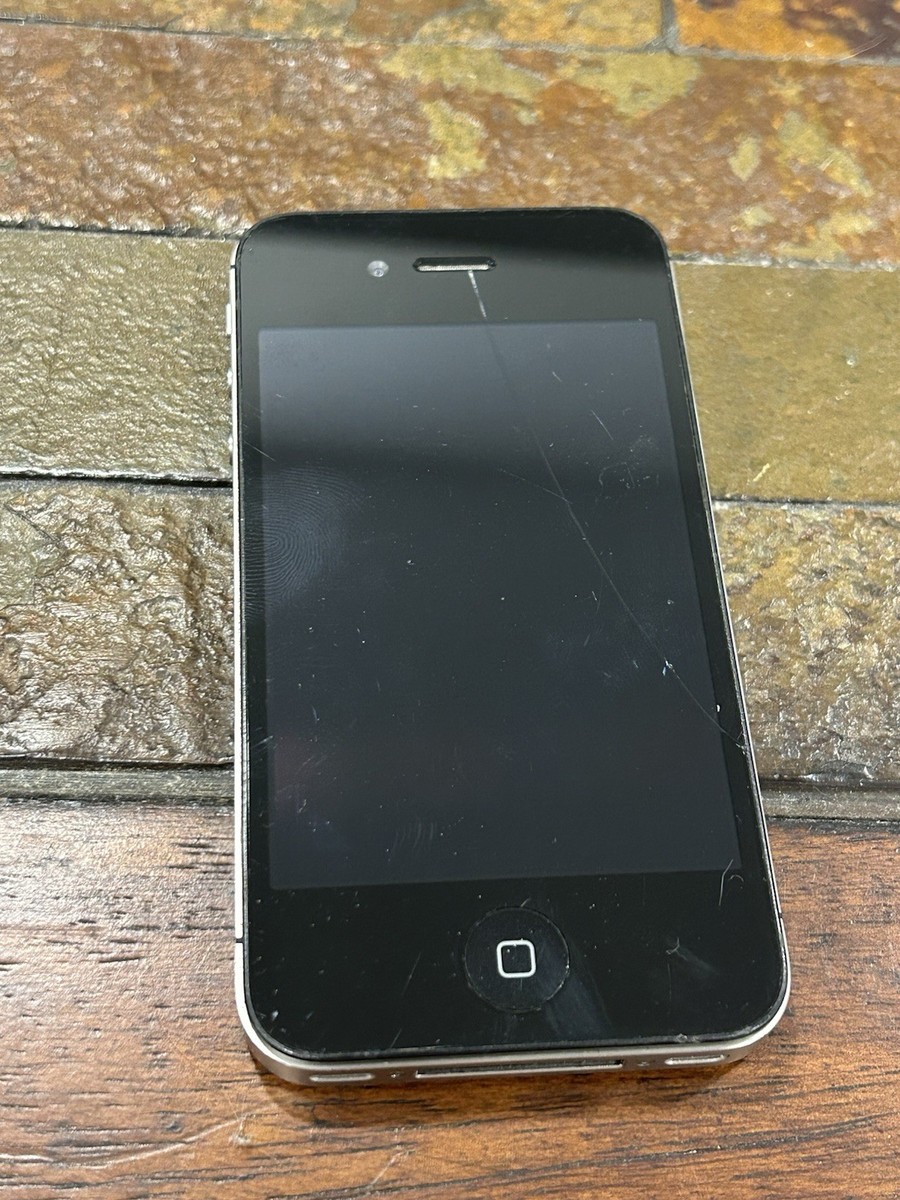 iPhone 4s Black Untested For Parts A1387 | eBay