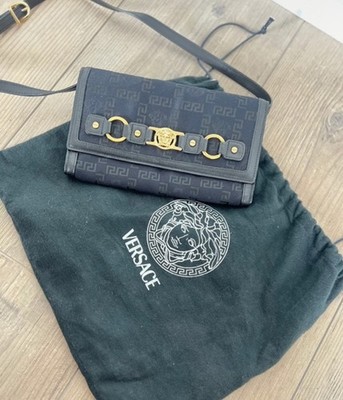 RAR: Original VERSACE Medusa Portemonnaie-Tasche | Vintage | Unbenutzt Authentic