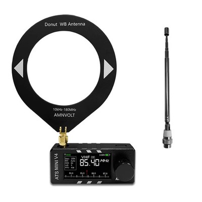 AMNVOLT V4b ATS MINI SI4732 Radio ALL Band DSP Radio FM AM SSB LSB USB Receiver,