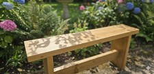 Rustic Garden Bench, Reclaimed Wood, Various Lengths Available