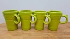 Fiesta Lemongrass Latte set 4 Coffee Tea Mug Cup Tall 18oz RETIRED Fiestaware