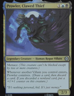 Prowler, Clawed Thief U 0138