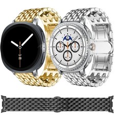 Stainless Steel Metal Strap Band For Samsung Galaxy Watch 8/8 Classic/Ultra 47mm
