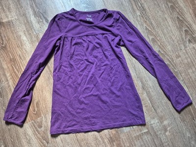 Langarmshirt Shirt Longshirt, lila, Mädchen, Y.F.K., Größe 170/176