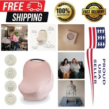 Baby Car Seat Canopy Cover  Breathable  Stretchy Multi Use Cover for Breast...