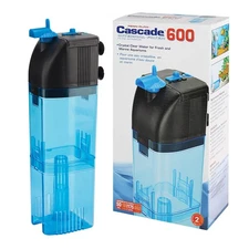 Penn-Plax Cascade 600 Fully Submersible Internal Filter – Provides Physical, ...